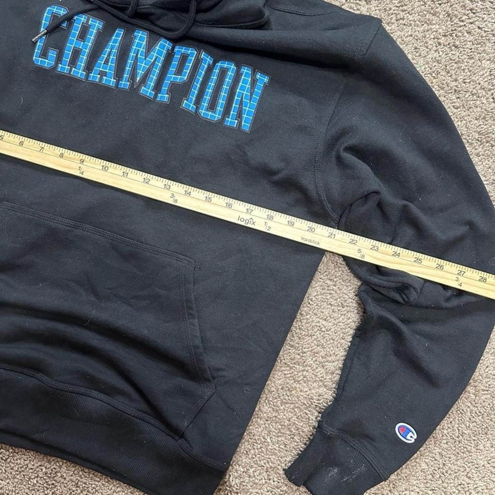 Champion Powerblend hoodie and Joggers tracksuit set black light blue 
Mens Sz M - Picture 5 of 8